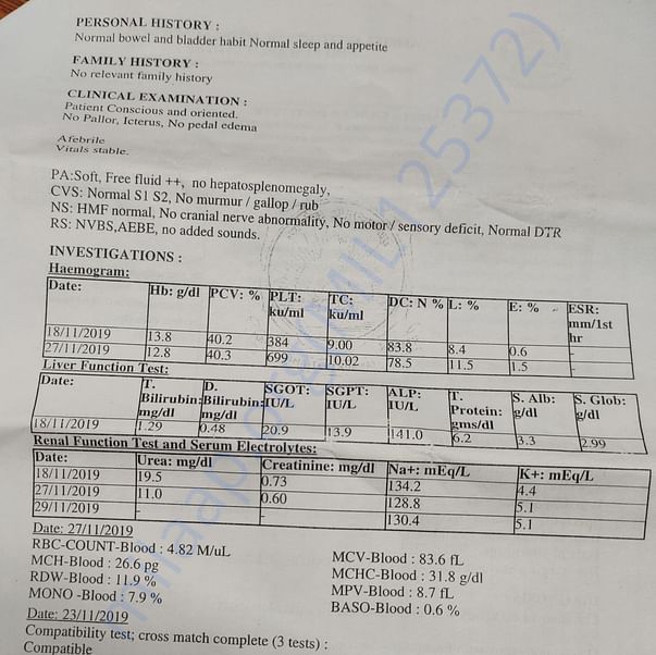 Medical Report