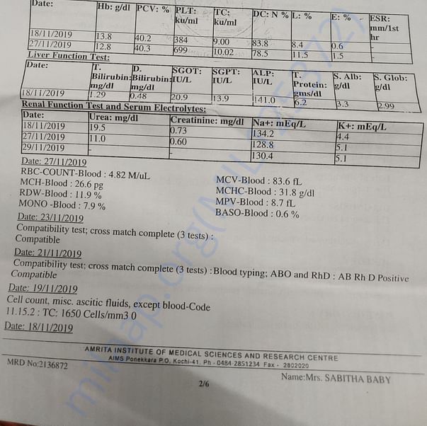 Medical Report