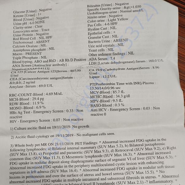 Medical Report