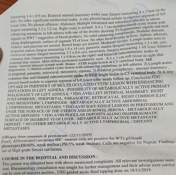 Medical Report