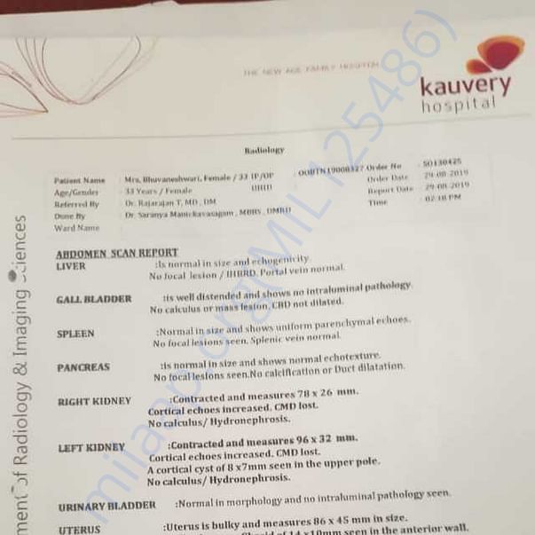 Medical Report
