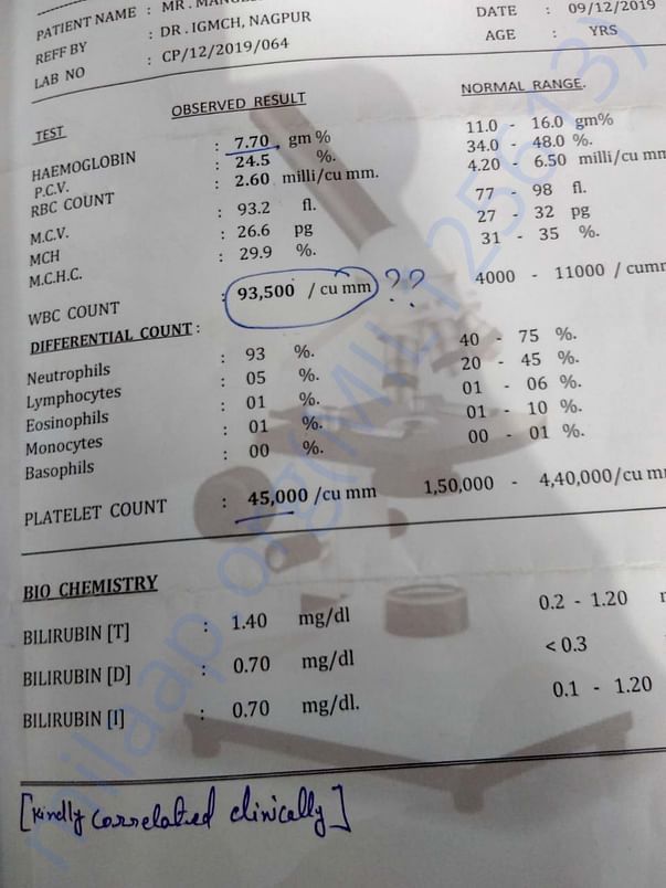 medical report