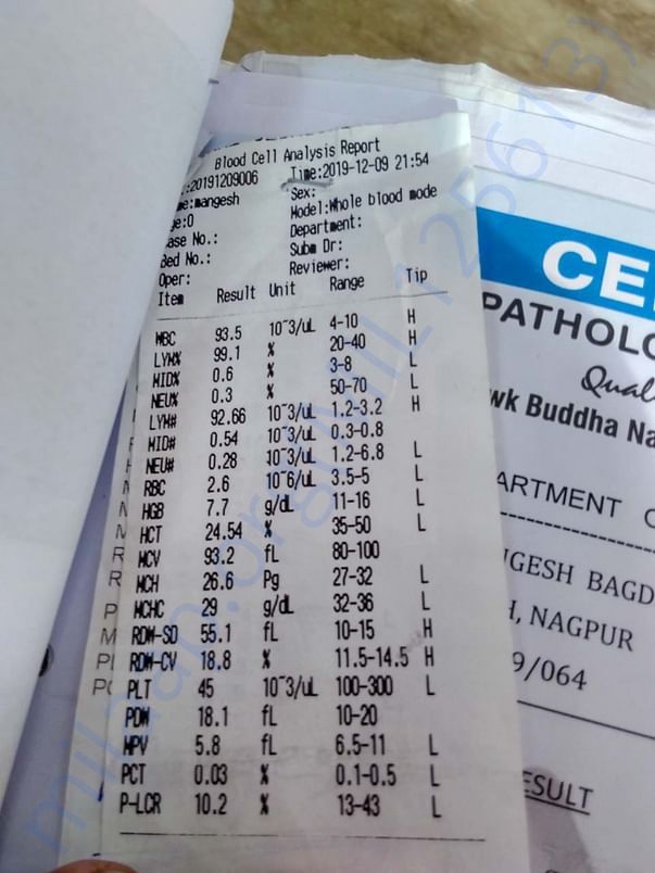 medical report