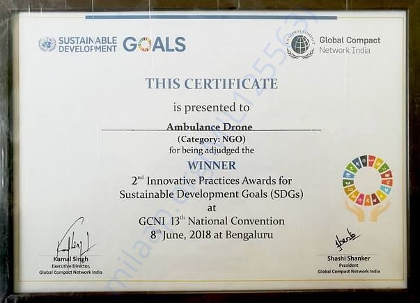 SDG certificate