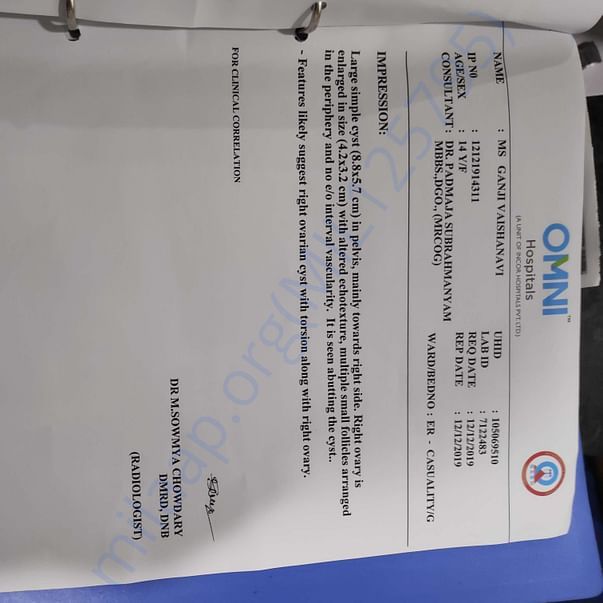 Medical Report