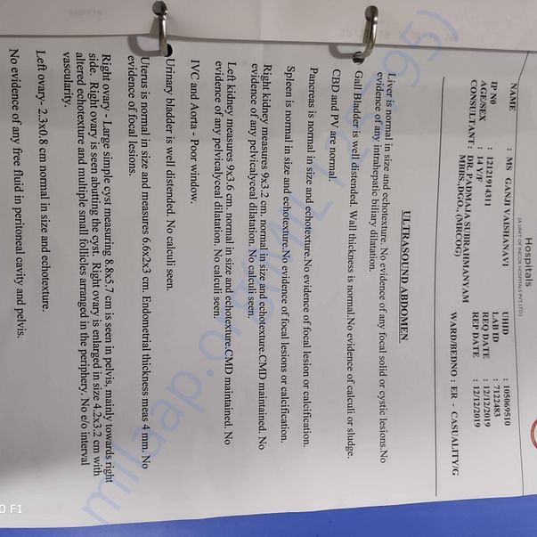 Medical Report
