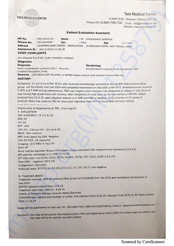 Medical Bill