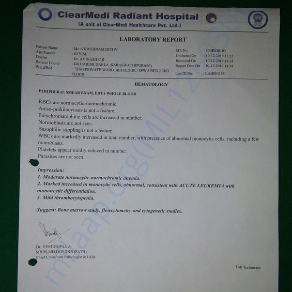 Medical Report