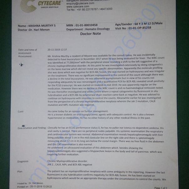 Medical Report