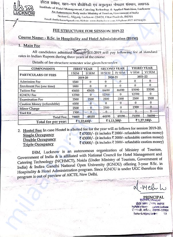 Fees Structure