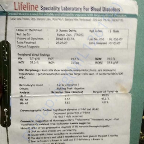 Medical Report