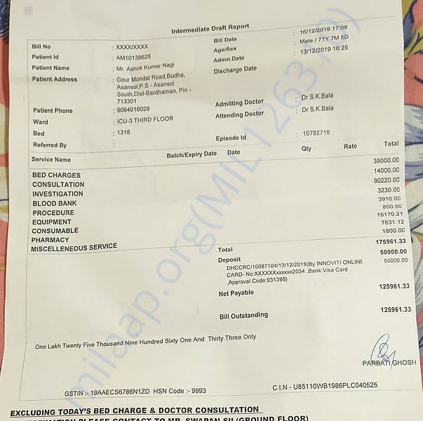 Medical Bill