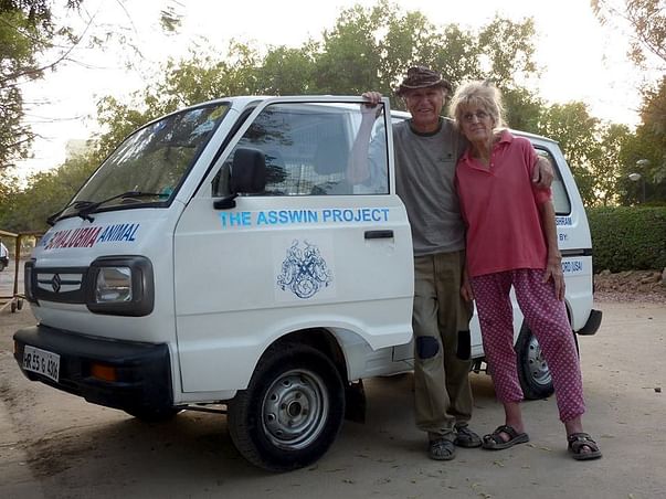 Support Jean & Bob’s cause of helping India’s equines