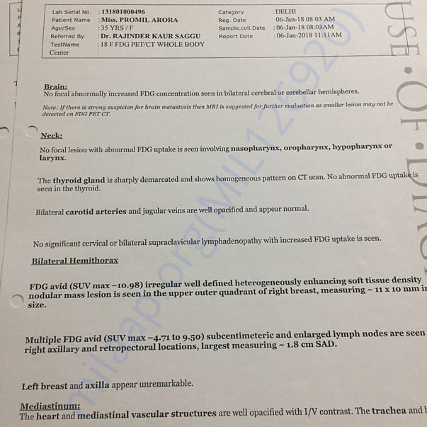 Medical Report