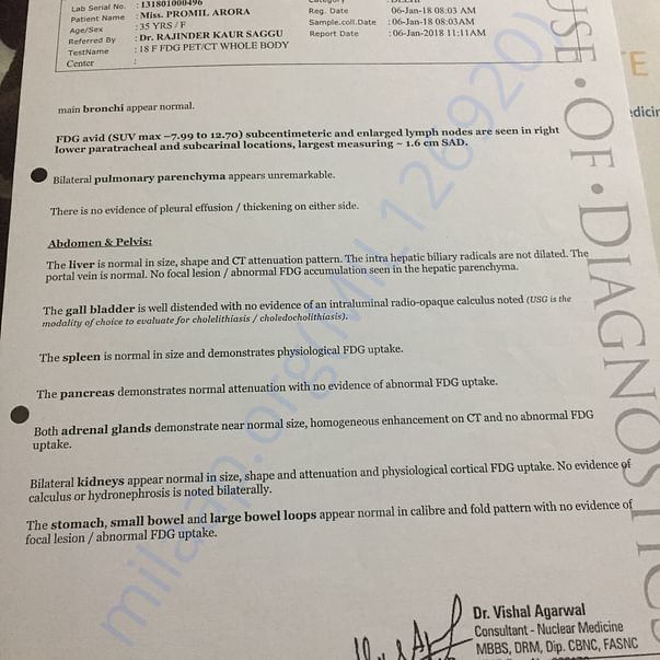 Medical Report