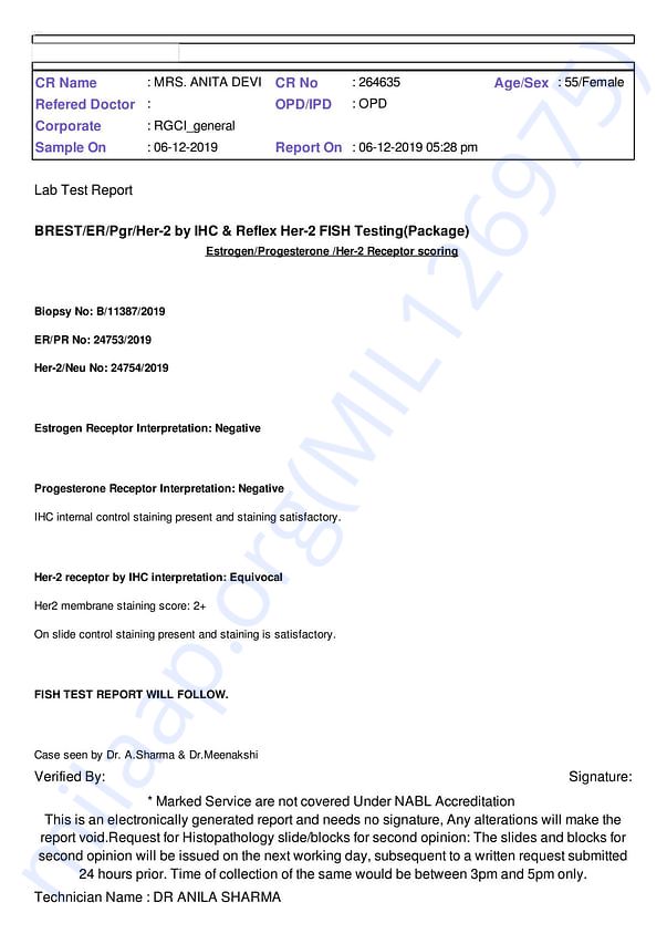 Medical Report