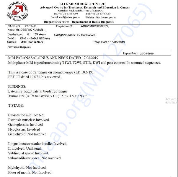 Medical Report