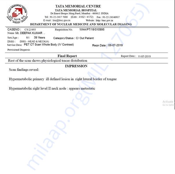 Medical Report