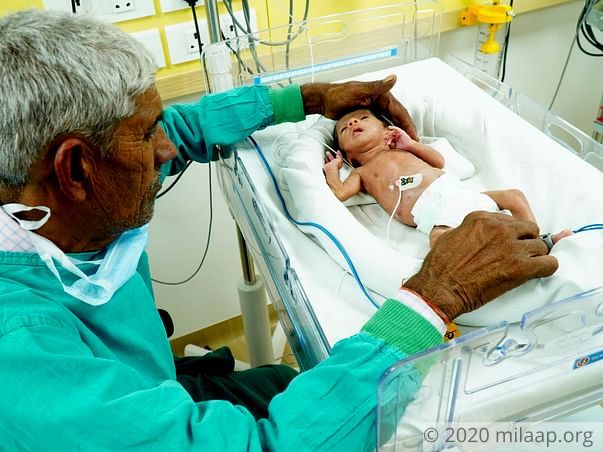 Help Sunita's Premature Baby Survive