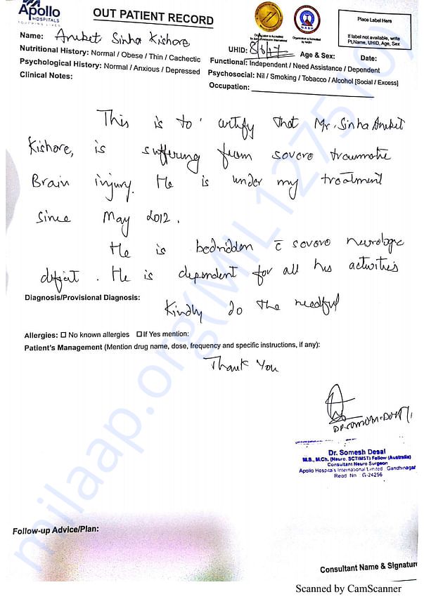 Medical Report