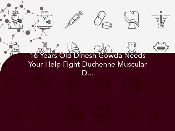 16 Years Old Dinesh Gowda Needs Your Help Fight Duchenne Muscular Dystrophy
