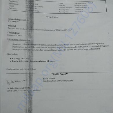 Medical Report