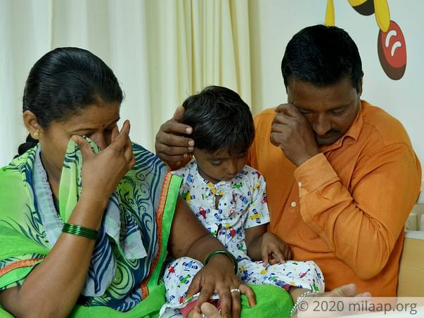 Baby shreya nagane needs a complicated surgery to recover