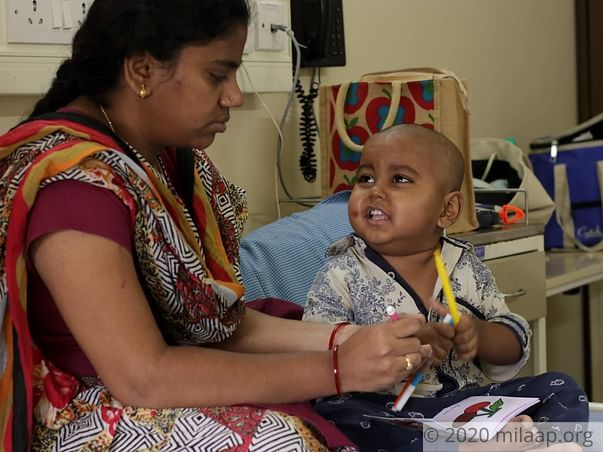Srijeth has blood cancer and need your support to live