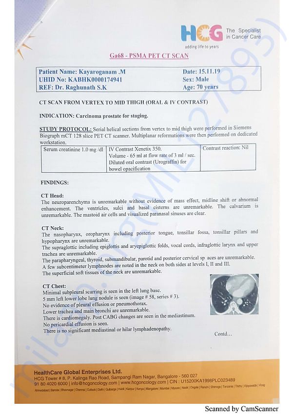 Medical Report