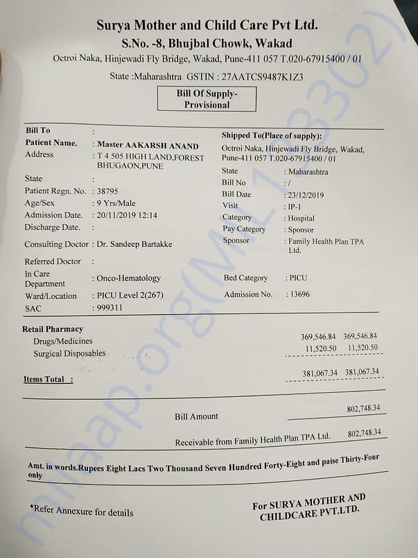 Billing Details 1