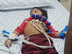 2 yr old Mustafa Ali needs yourhelp fight bradycardia comp hrt block