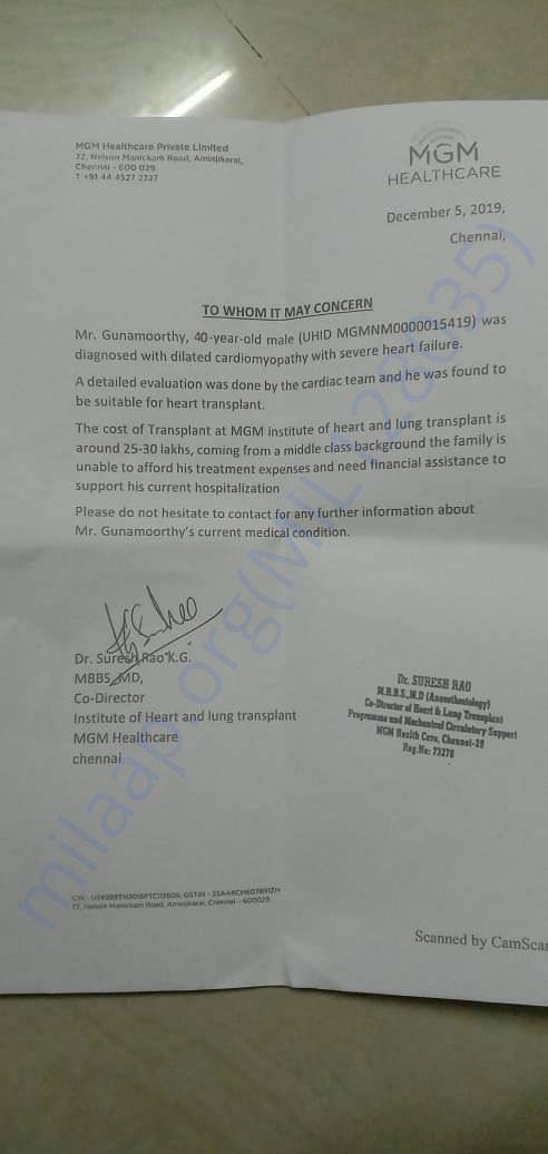 Estimation Letter
