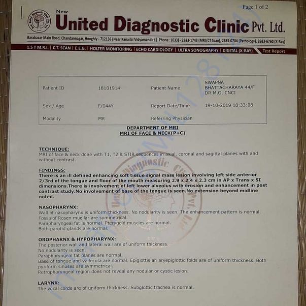 Medical Report
