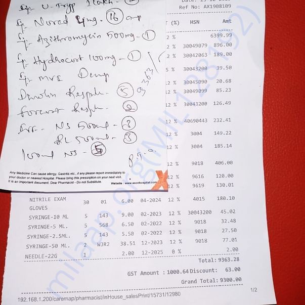 Medical Bill