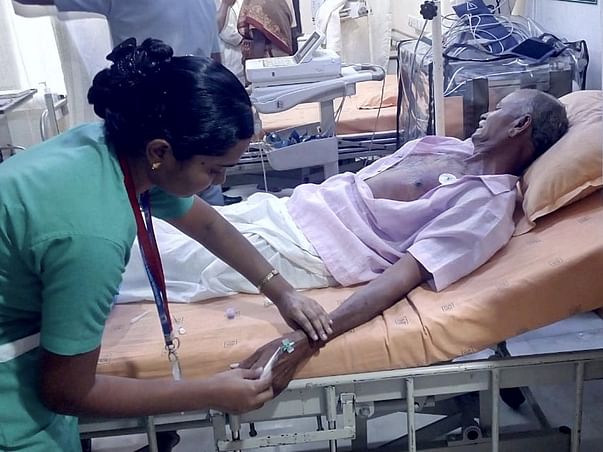 65 years old Arunachalam needs your help fight Coronary artery disease