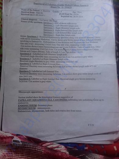 Medical report