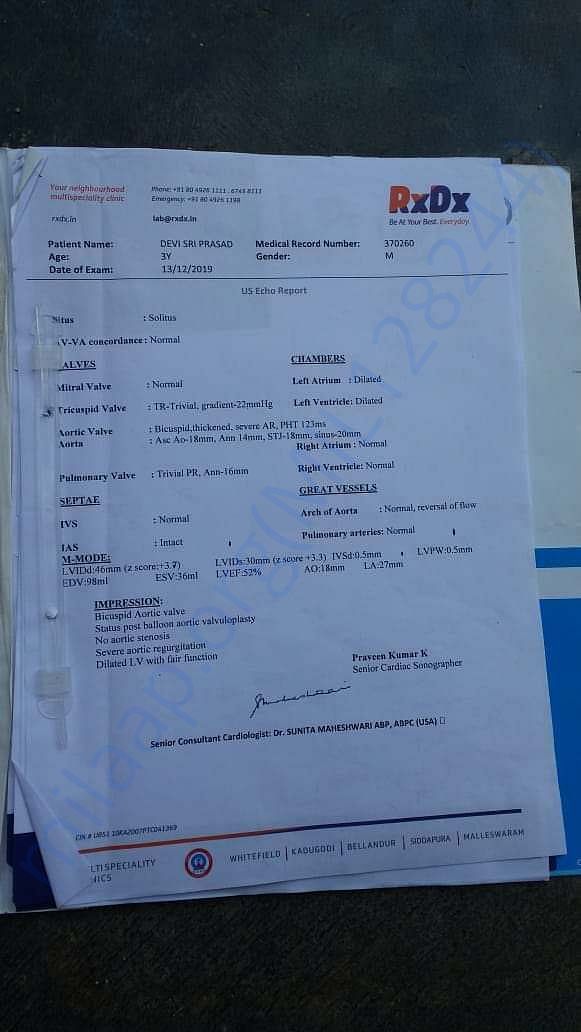 Hospital report