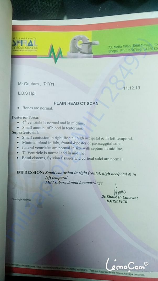 medical report