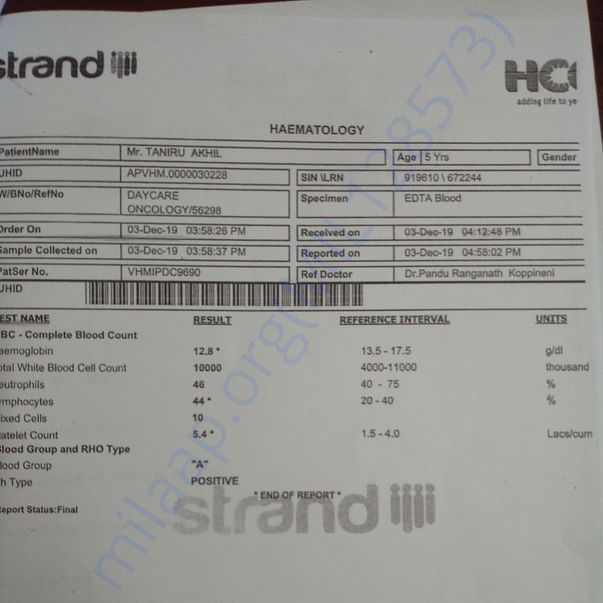 Medical Report