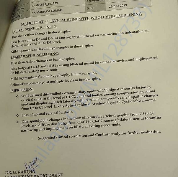 Medical Report