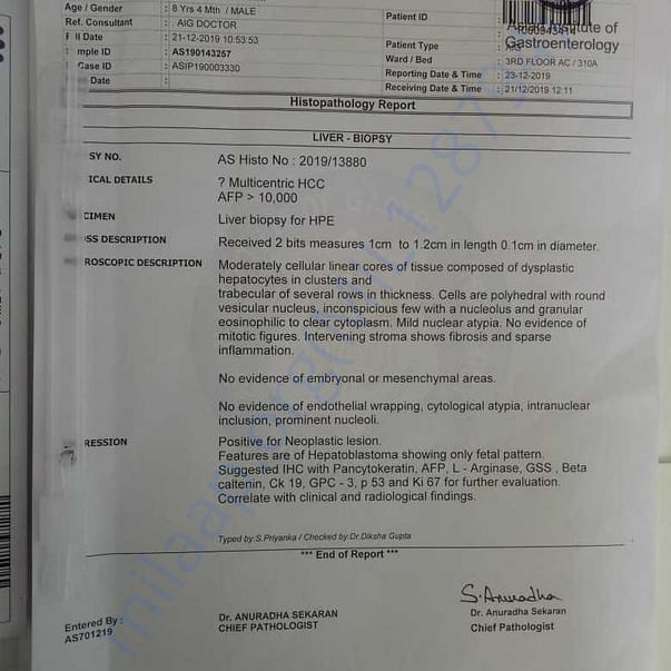 Medical Report
