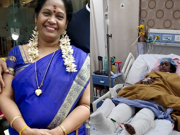 Help Rakesh's mother, Valliammal walk again
