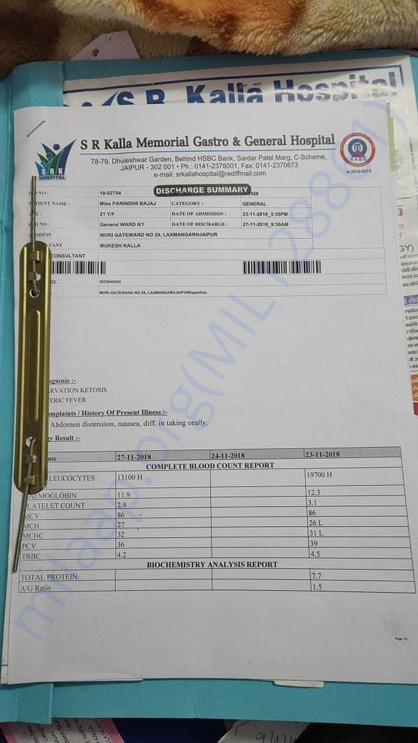 Hospitalised copy