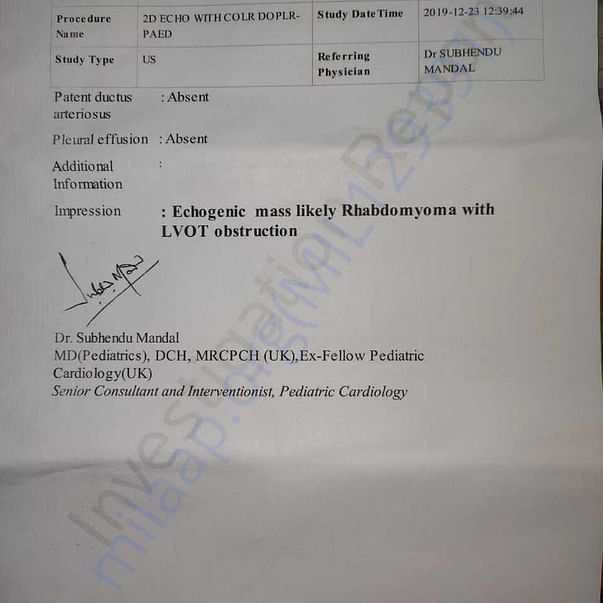 Medical Report