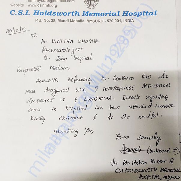 This are medical documents