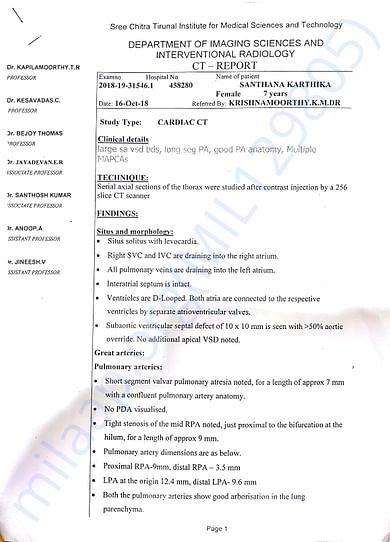 Sree chitirai tirunal hospital report1