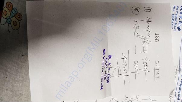 Charges of per female dog with post off care
