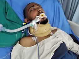 Help my brother fight Road traffic accident with polytrauma