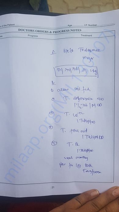 Poojitha Doctors Orders & Progress Card_1
