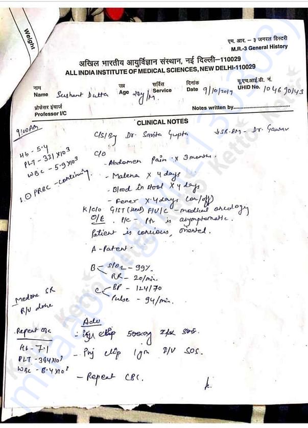 Doctors Notes